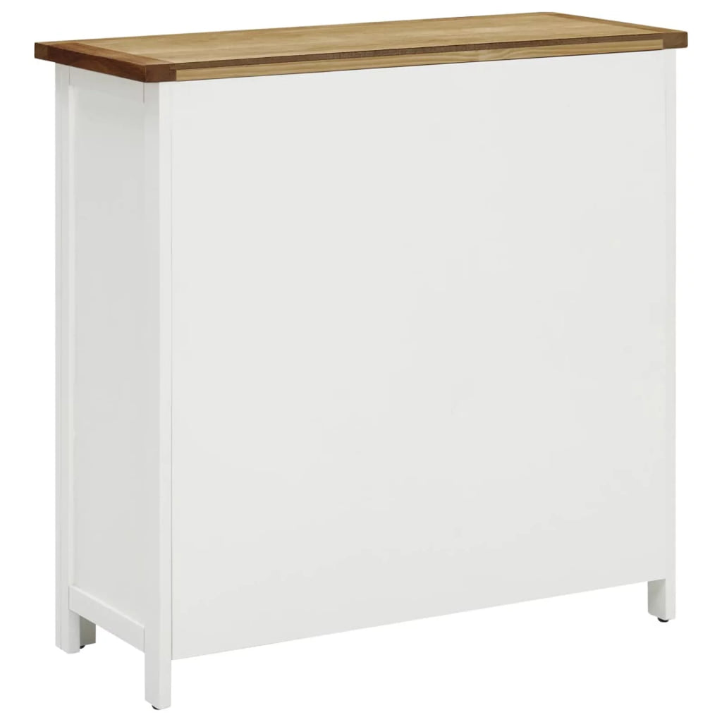 Solid Oak Wood Cabinet 31.5"x12.6"x31.5" D44524