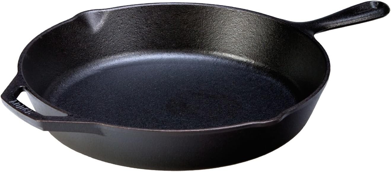 Seasoned Cast Iron Skillet with Silicone Handle Holder, 10.25 Inch H620491