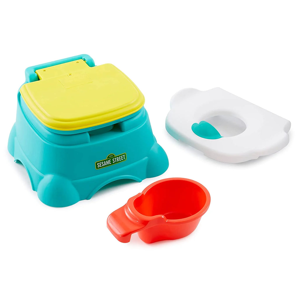 3-in-1 Potty Chair, Toilet Trainer, and Step Stool - Blue C2153