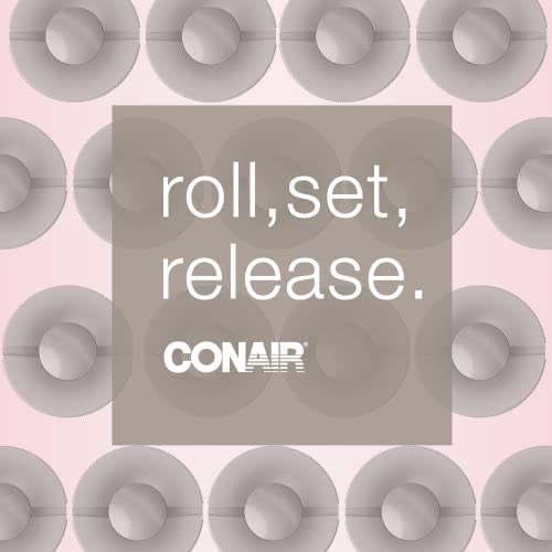 Ceramic Flocked Hot Rollers for All Hair with Clips Z38534