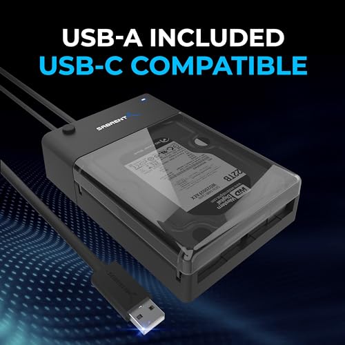 USB Type C Dual Docking Station for PCIe NVMe M.2 SSDs with Offline Cloning J274
