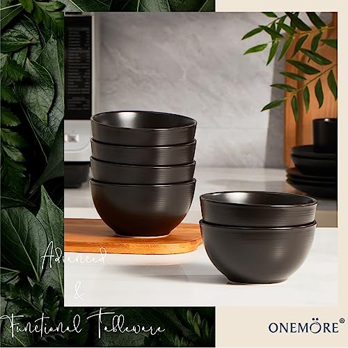 Cereal Bowls Set of 6, 28 oz Ceramic Salad Bowls, Microwave Safe K95147