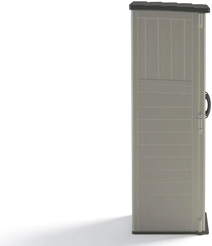 Resin Vertical Storage Shed, 22 Cubic Feet A2129