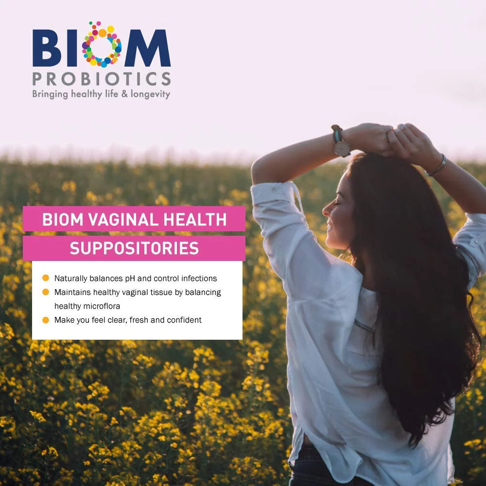 Probiotic Vaginal Suppository for Women, 15 Count E199