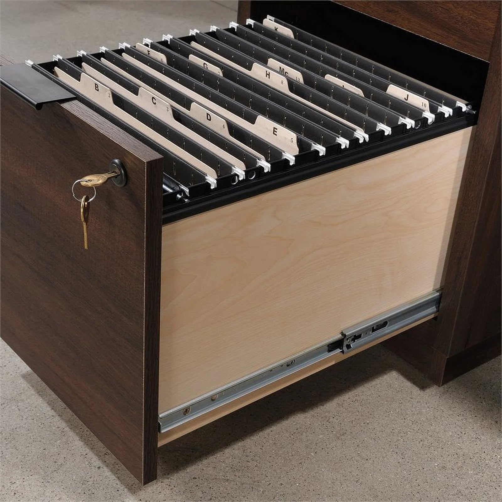 Wooden Computer Desk with Knee Space Y7971