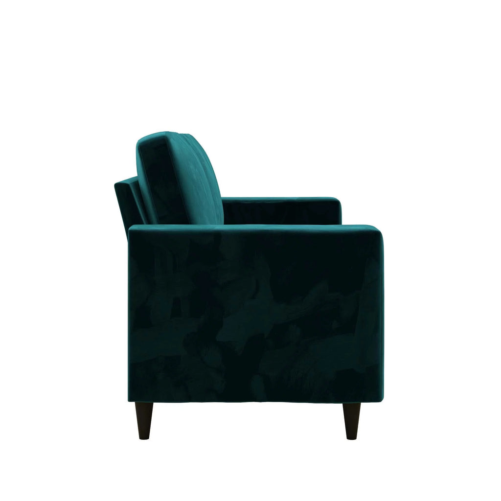 Green Velvet 3 Seater Sofa R889