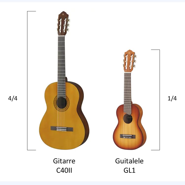 Guitalele, Natural, Baritone G8645