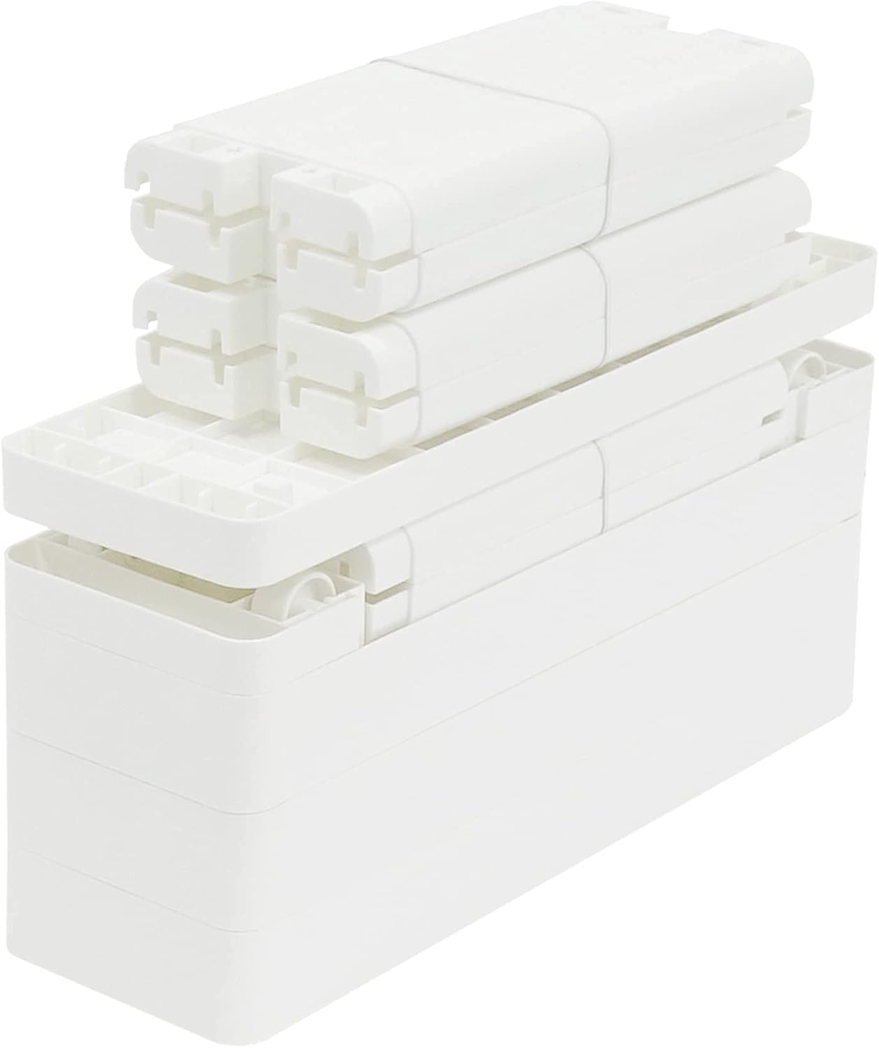 Slim 4-Tier Rolling Storage Cart for Kitchen Pantry Bathroom Laundry L5308