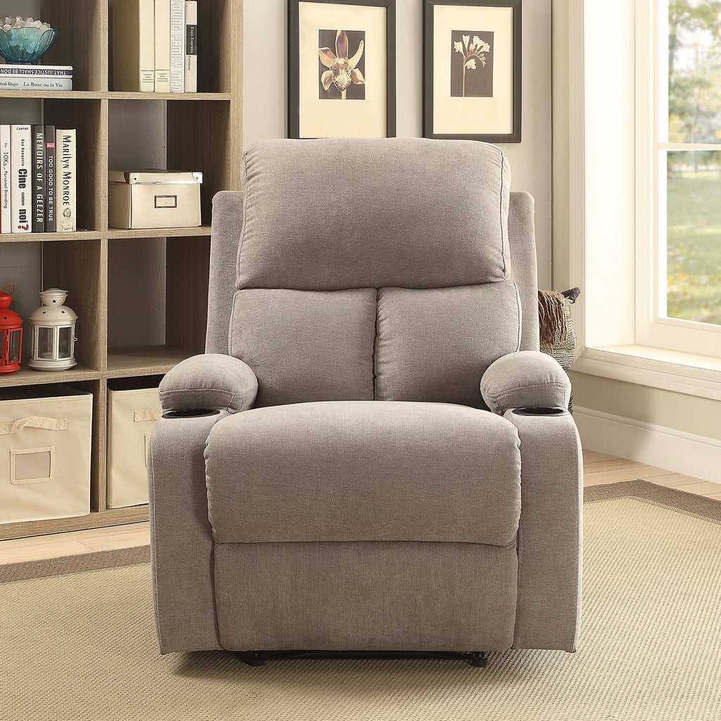 Upholstery Motion Recliner in Gray A319