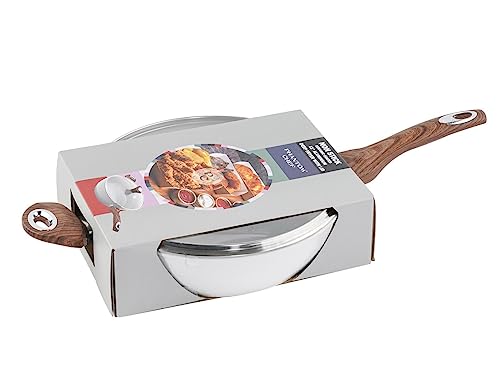 11" Deep Frypan 5 Qt Wok with Non-Stick Ceramic Coating X971