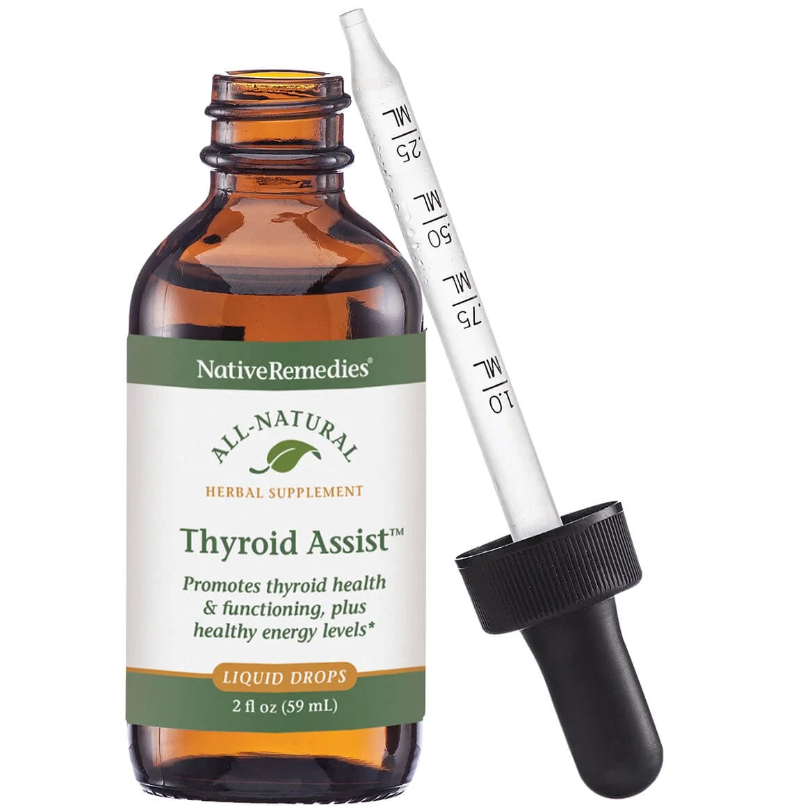 Thyroid Herbal Supplement for Gland Health, 59 mL U9589